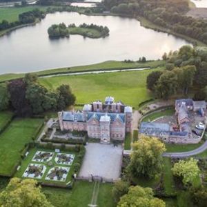 Aerial View of Kiplin Hall and Gardens