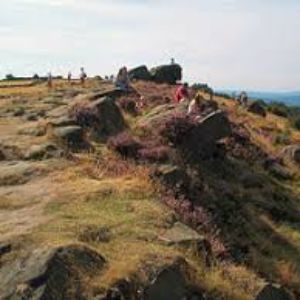 Rock formation on The Chevin