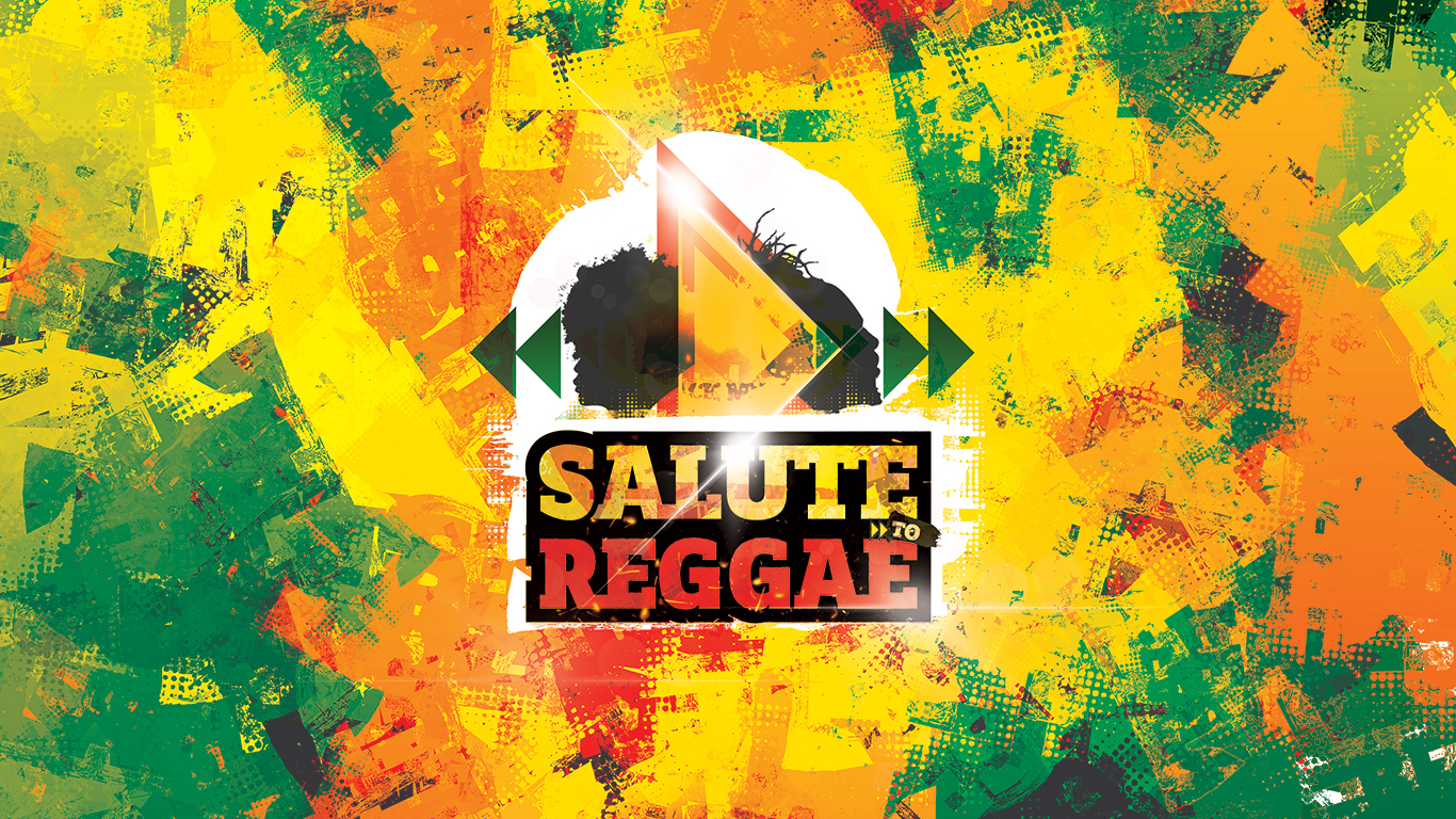 Salute to reggae music festival logo