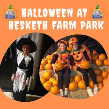 Hesketh farm halloween logo