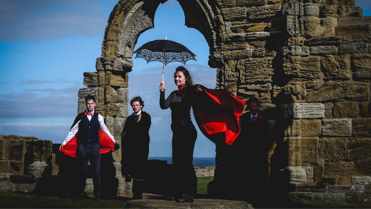Vampire Record Attempt at Whitby Abbey