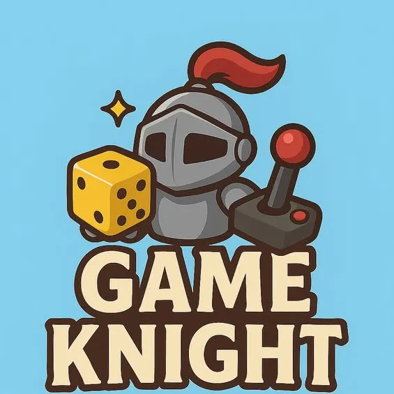 Knight holding a die and a joystick.