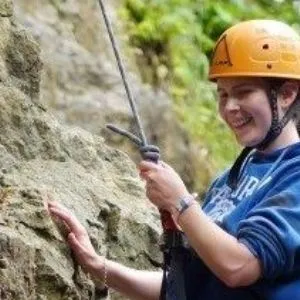 climbing in Yorkshire