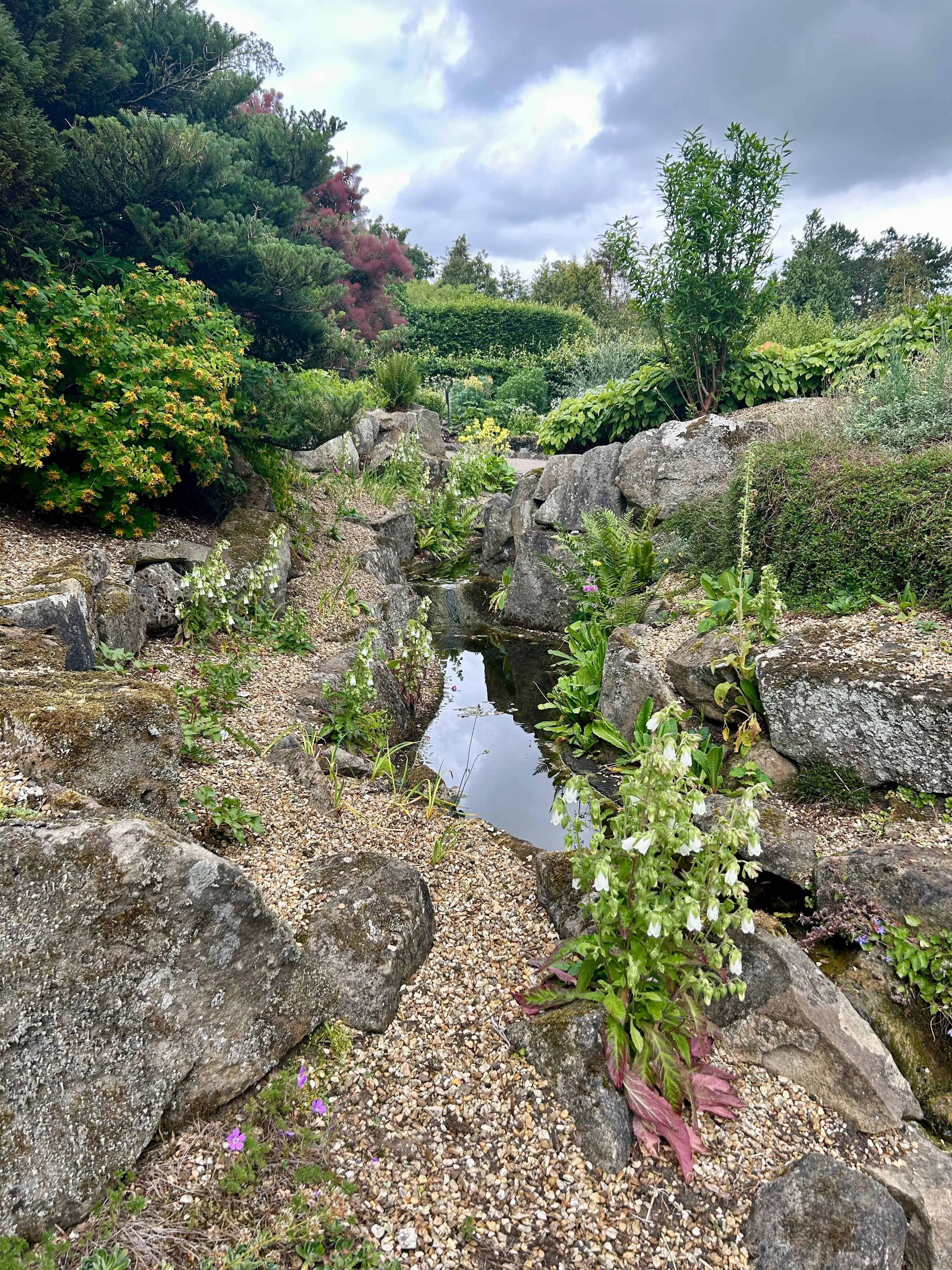 Rock Garden at Burnby Hall Gardens