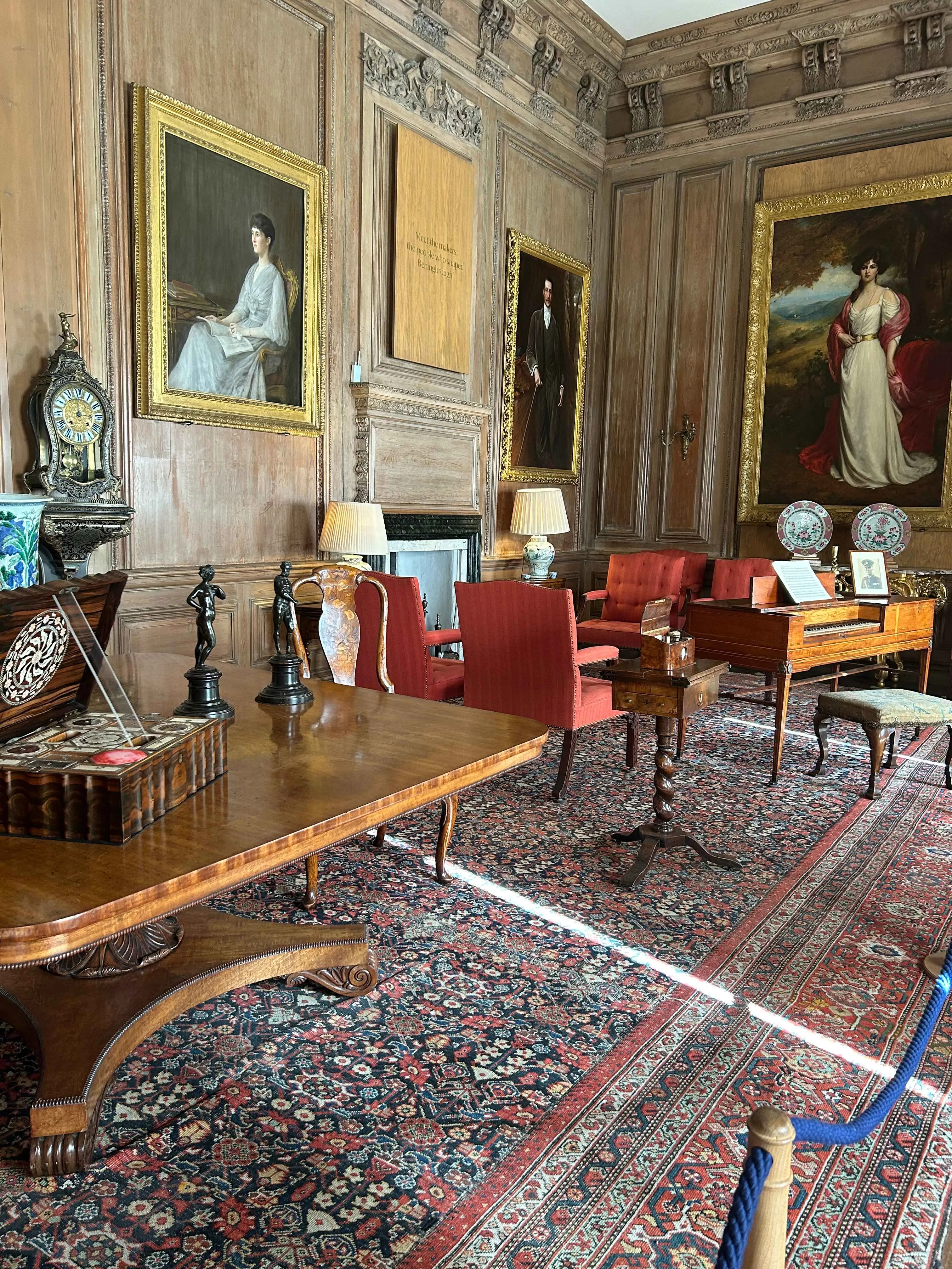 historically finished room in the hall