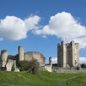 Conisborough Castle near Doncaster