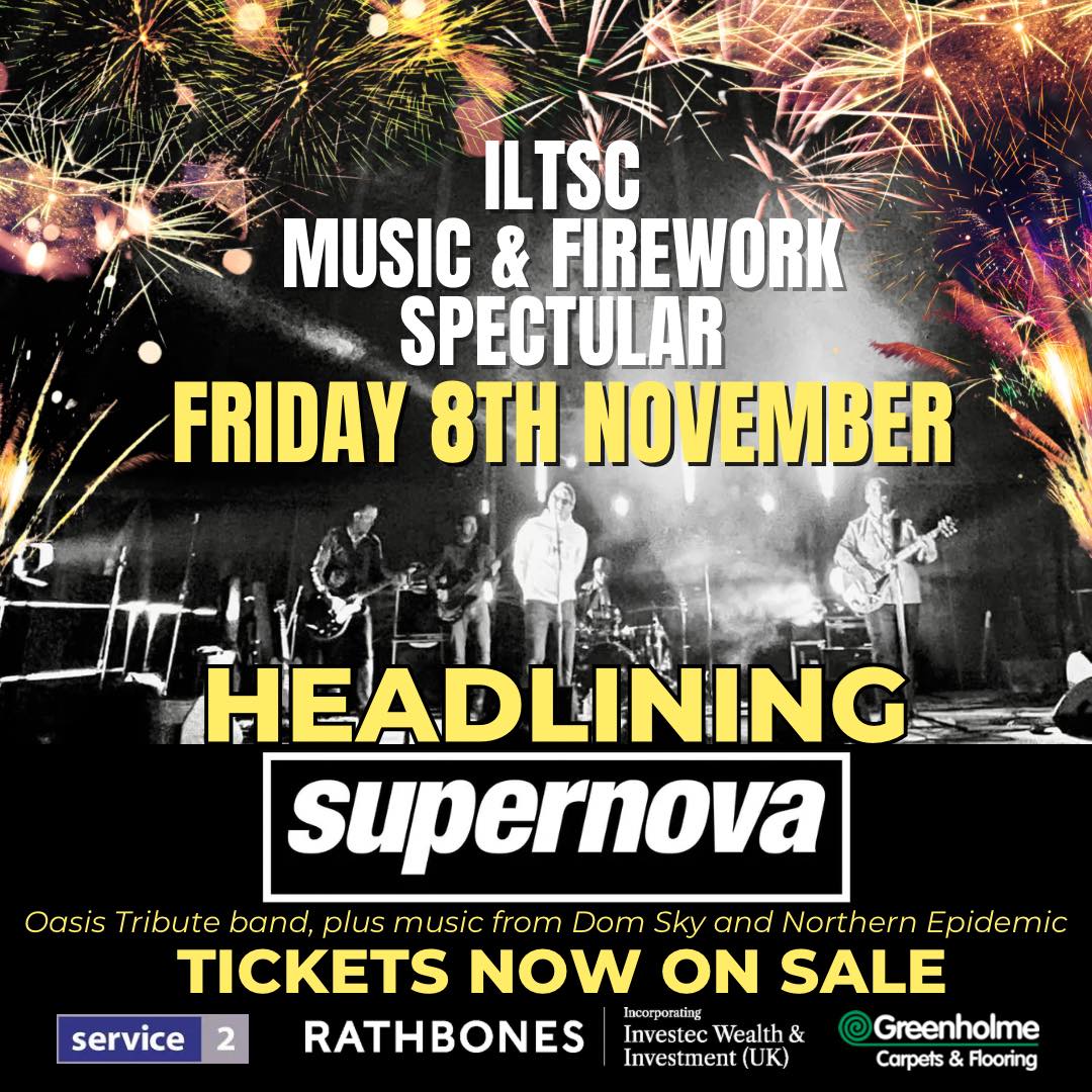 Ilkley tennis club bonfire and music event