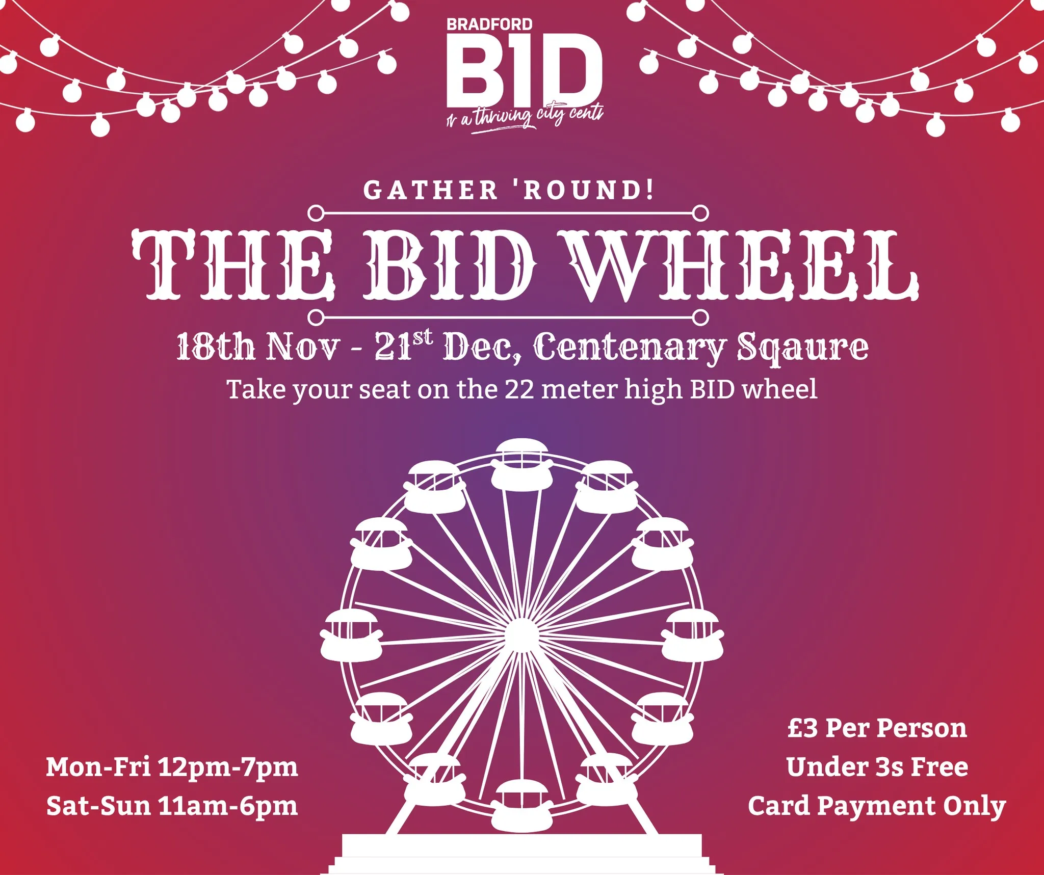 Bradford bid wheel logo