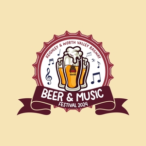 logo for the kwvr beer festival