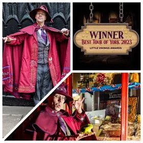 Wizard Walk of York collage, Wizard, ticket
