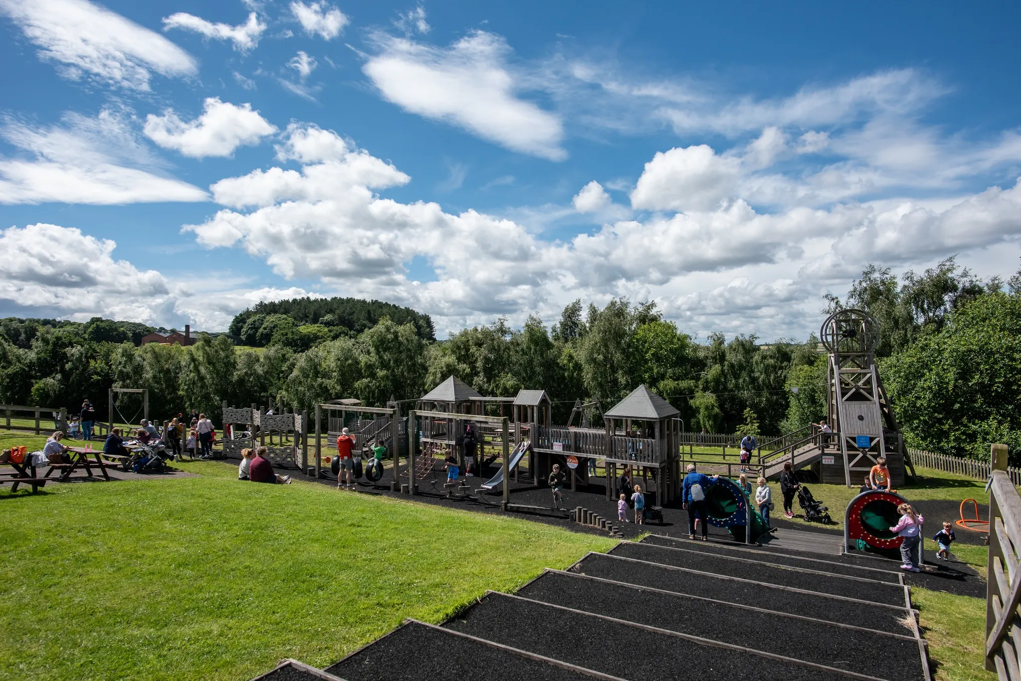 Playground at the National Coal Mining Museum