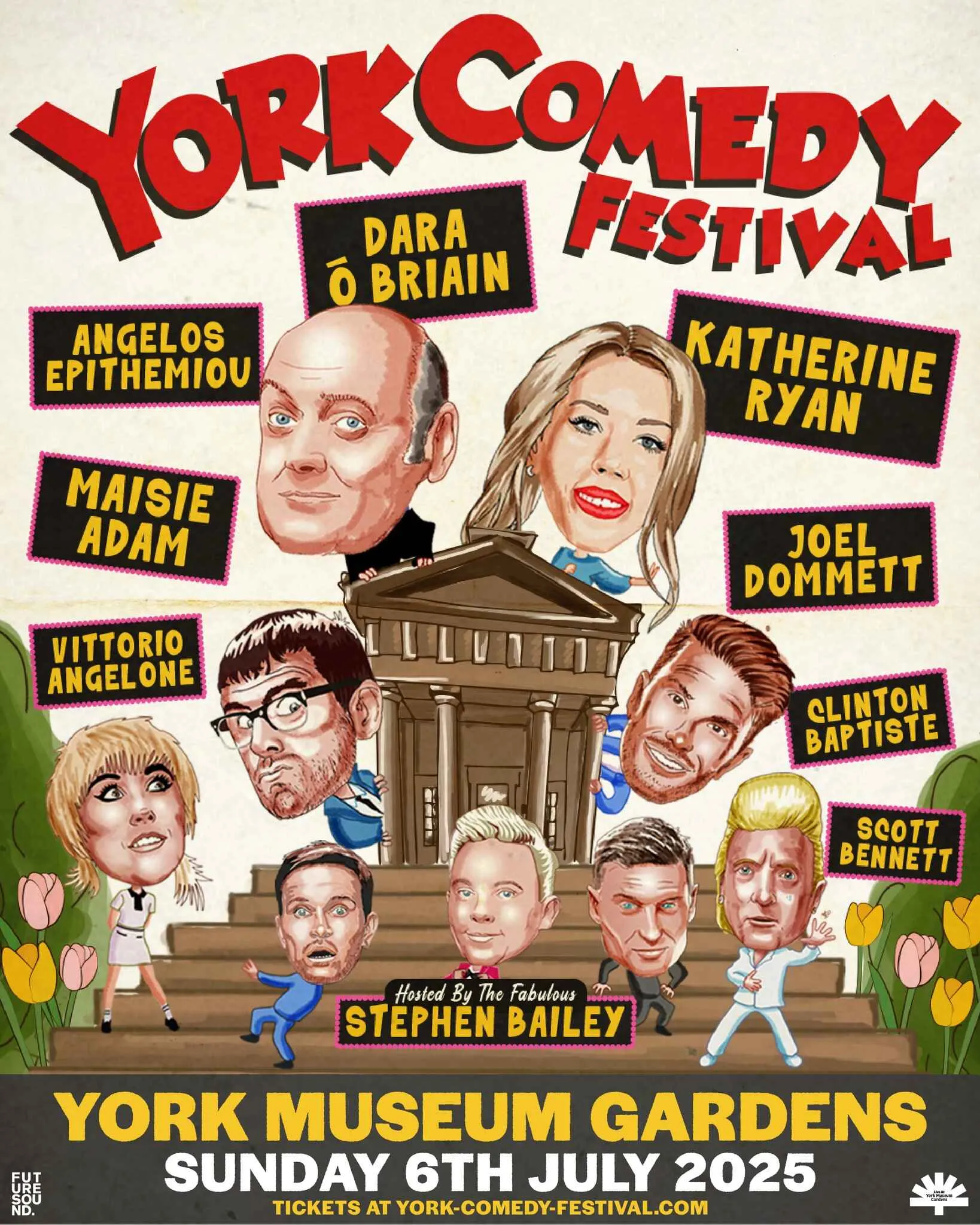york comedy poster.