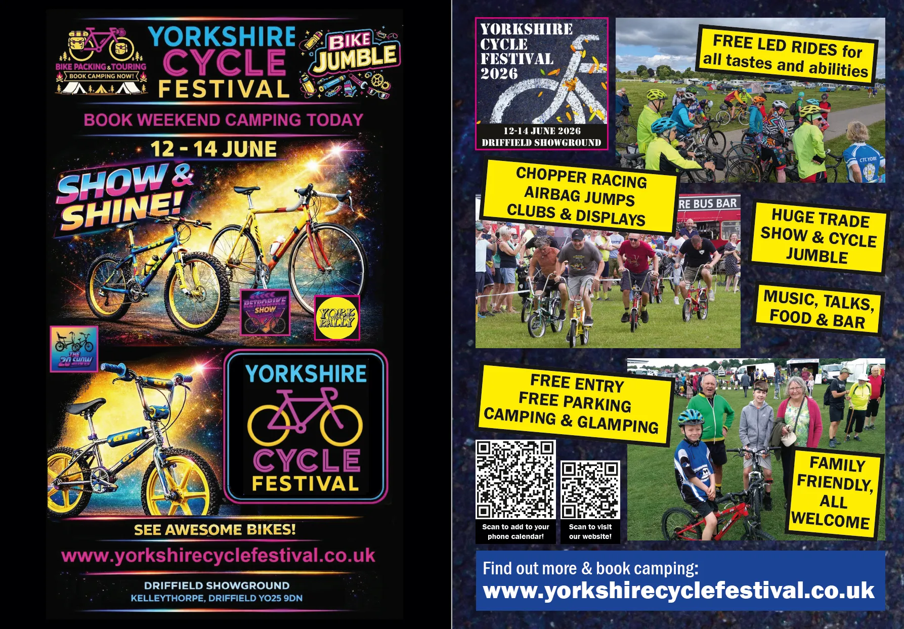 Yorkshire Cycle Festival in June 2026