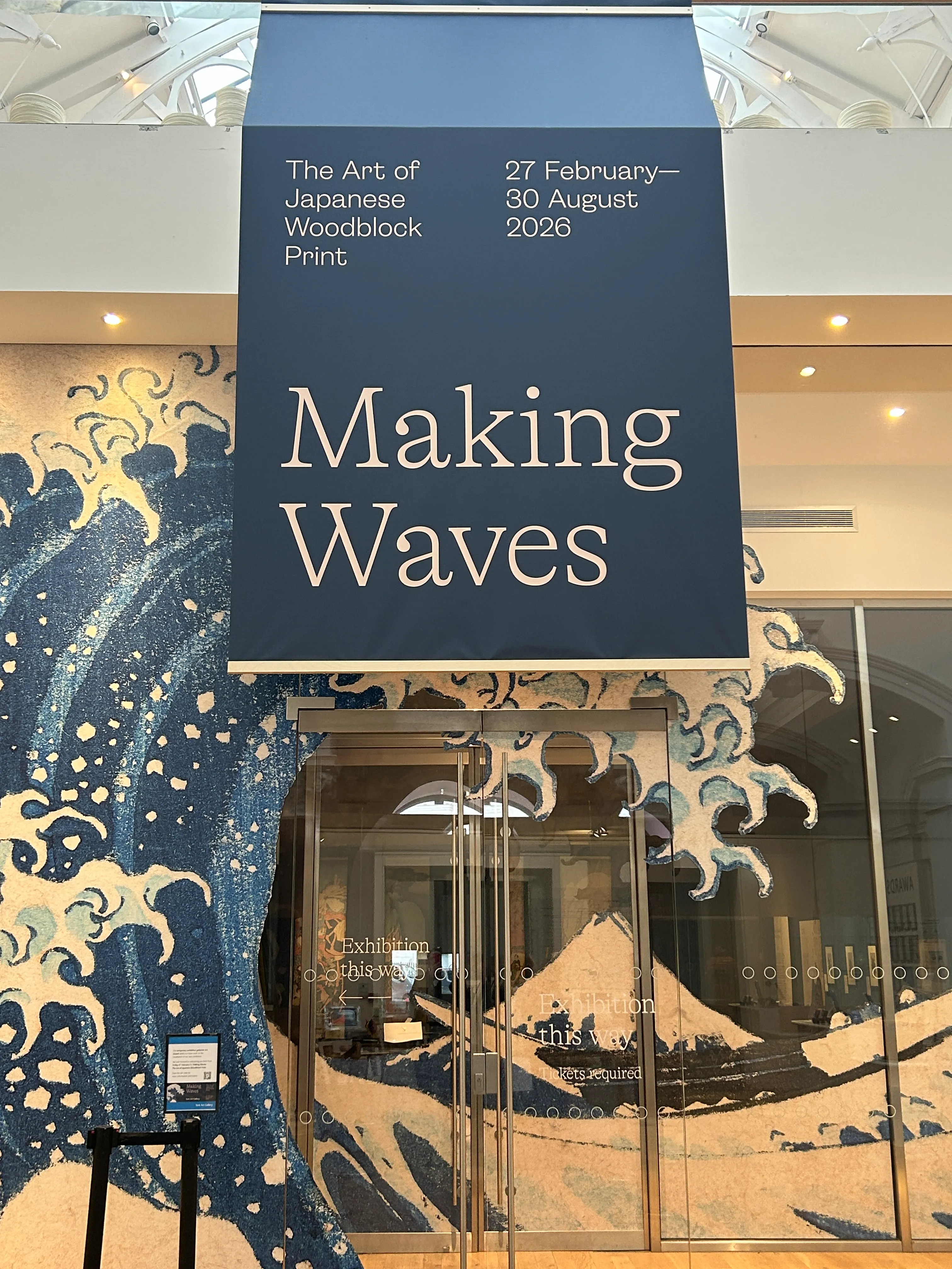MAking Waves Exhivbition at York Art Gallery in Yorkshire in 2026