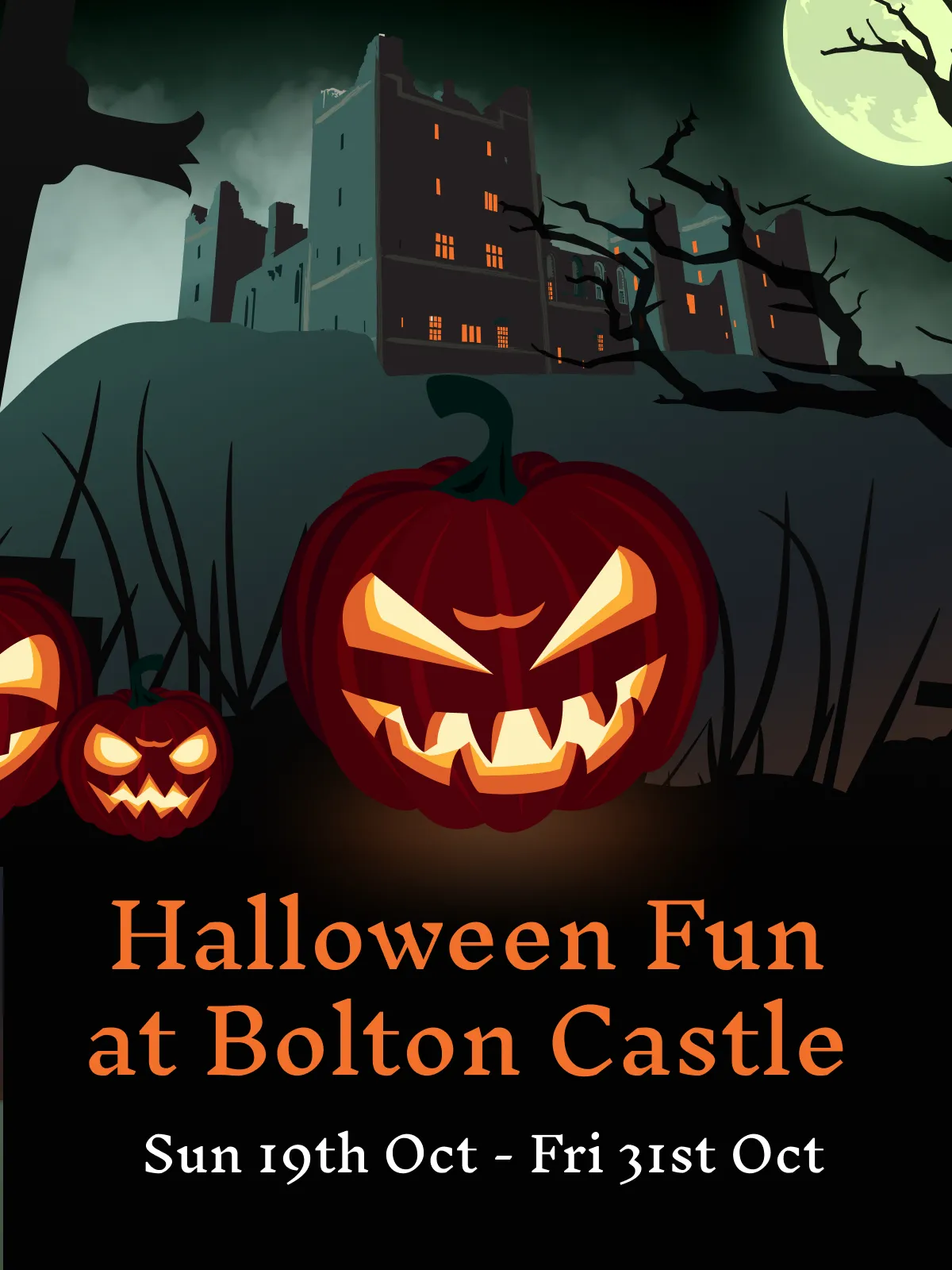 Bolton Castle Halloween