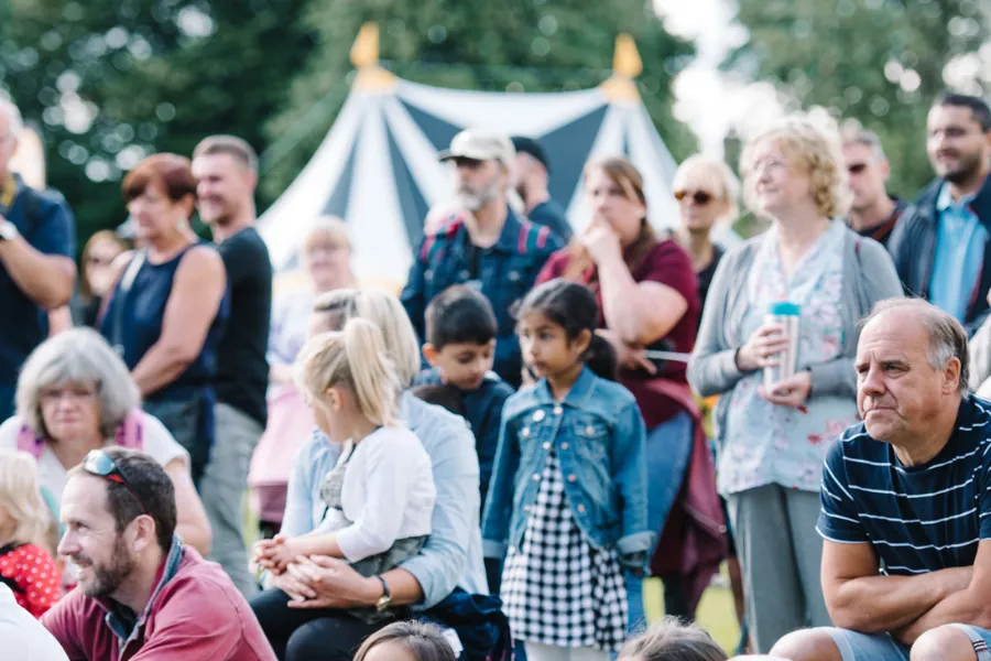 group of people at Rotherham Show
